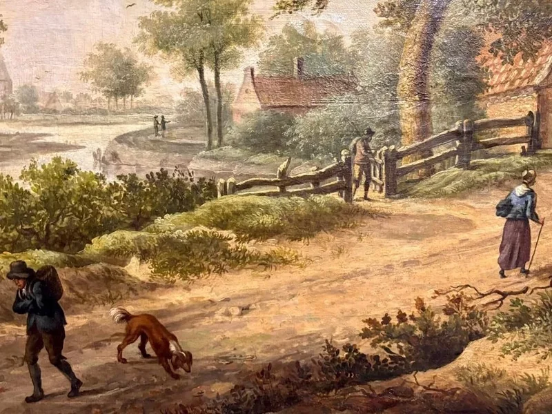 1763-Luitje Feits - Paesaggio frisone, 1829